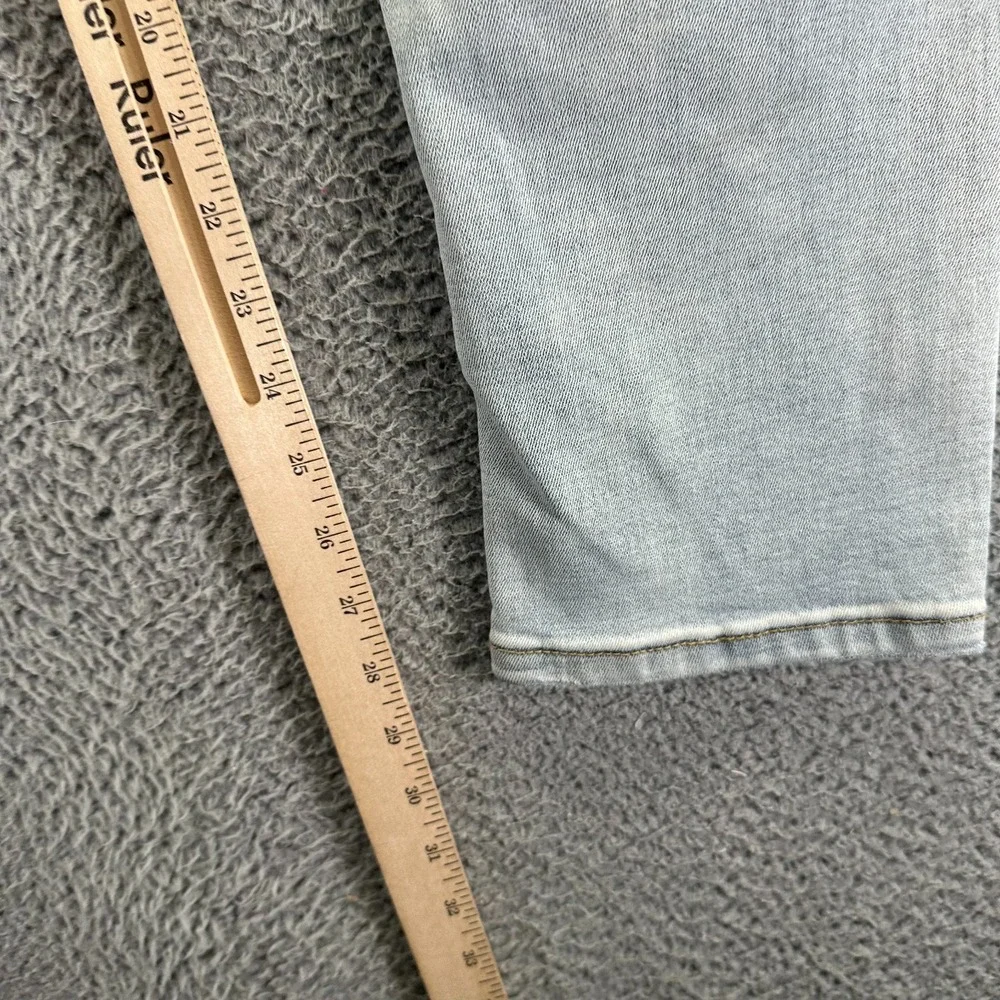 RSQ Jeans‎ Men's 31x30 Blue Cotton Denim Tapered Distressed Slim Fit Workwear